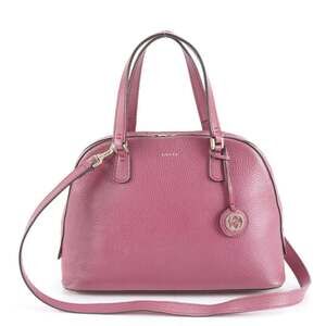 Gucci Lady Dollar 388560 Leather 2-Way Shoulder Bag, Crossbody, Handbag, Tote...
